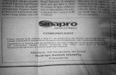 Jornal do Commercio, renúncia Sinapro AM - Janeiro 2009