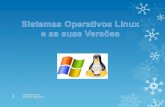 Sistemas Operativos Linux e os suas versões