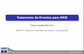 Tratamento de Eventos para WEB
