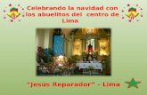 Navidad Para Los Abuelitos Del Centro De Lima