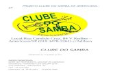 Projeto Clube do Samba de Americana SP