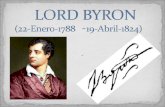 LORD BYRON - Dos poemas de Byron: "No volveremos a vagar" y "Cuando nos separamos"