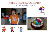 Aniversario De Sara