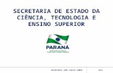 Dados das Universidades Estaduais do Paraná