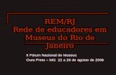 Apresentação da REM  no II Fórum Nacional de Museus