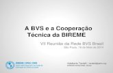 A BVS e a Cooperação Técnica da BIREME