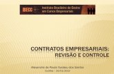 IBECC - Contratos Empresariais - Revisão e Controle