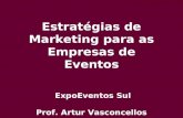 Estratégias de Marketing para as Empresas de Eventos