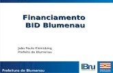 Apresentaçao BID Blumenau