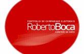 Portfolio de Campanha Política de Roberto Boca