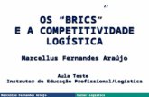 Os BRICS e a competitividade logística - Marcellus Fernandes Araújo