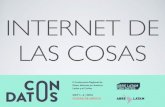 Internet de las Cosas - ConDatos 2014