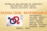Sexualidad Responsable