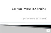Clima mediterrani