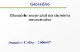 Glossário Essencial de Problemas Neuromotores
