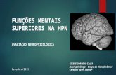 Hidrocefalia de Pressão Normal (HPN) - funções cognitivas