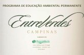 Entreverdes Campinas - Programa de educação ambiental permanente