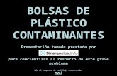 Bolsas de Plástico Contaminantes