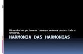 Harmonia das harmonias