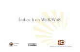 Índice h en Wok/Wos