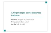 06. Debora Miceli: Imagens da Organização - Sistemas Políticos