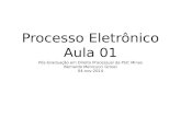 Pós-Graduação PUC Minas - Processo Eletrônico - Aula 01