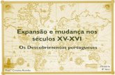Os descobrimentos Portugueses e a concorrência de Espanha