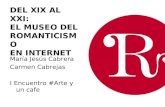 Del XIX al XXI. El Museo del Romanticismo en internet