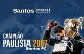 Santos  Campeão  Paulista de 2007