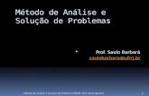 Capítulo 4 - Análise e solução de problemas por processos