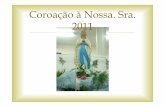 Coroação à Nossa Senhora 2011