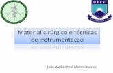 Materiais Cirurgicos e Tecnicas de Instrumentação