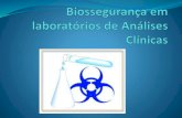 Biossegurança em laboratórios de análises clínicas 2014