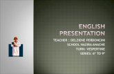 English Presentation 2011