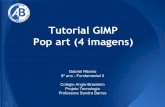 Recurso POP ART no GIMP