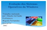 Evolução dos sistemas operativos da windows