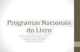 Programas nacionais do livro - SEB