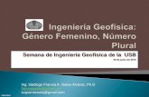 Ingeniería Geofísica, Género Femenino, Número Plural