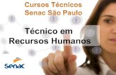 Técnico em Recursos Humanos - Senac São Paulo
