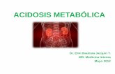 Acidosis metabólica