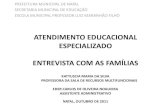 ATENDIMENTO EDUCACIONAL ESPECIALIZADO - PAIS