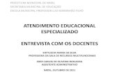 ATENDIMENTO EDUCACIONAL ESPECIALIZADO - DOCENTES