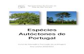 Espécies autóctones de portugal