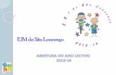 Exibição   apresentação do ano escolar - e.b de são lourenço 2013-14