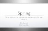 TDC2011: Spring, uma plataforma enterprise, social, móvel e nas nuvens