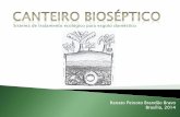 Canteiro Bioséptico - Sistema de tratamento ecológico para esgoto doméstico