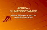 áFrica   climatobotânica