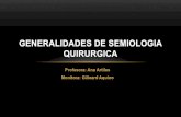 Generalidades de semiologia quirurgica