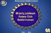 Rotary club Geldermalsen 60 jaar aktiviteiten