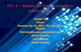 Stc 5 – redes de comunicação e informação1